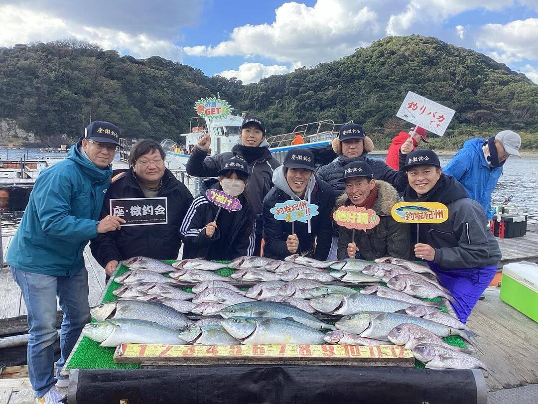 12月2日の釣果 青物狙いはカツオの切り身を用意しておくのがおすすめ♪ | 【公式】釣堀紀州｜和歌山・有田郡広川町の海上釣堀 釣り堀 紀州